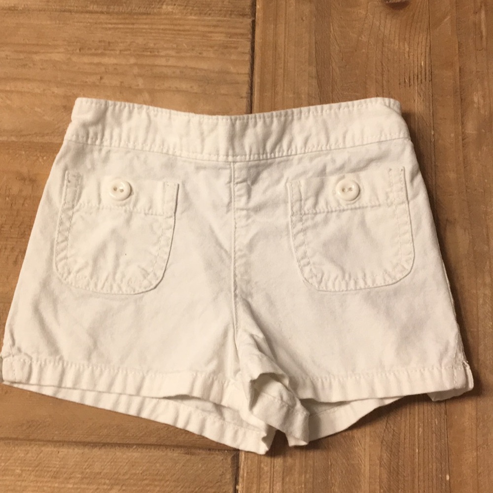 Baby Gap White Poplin Shorts.